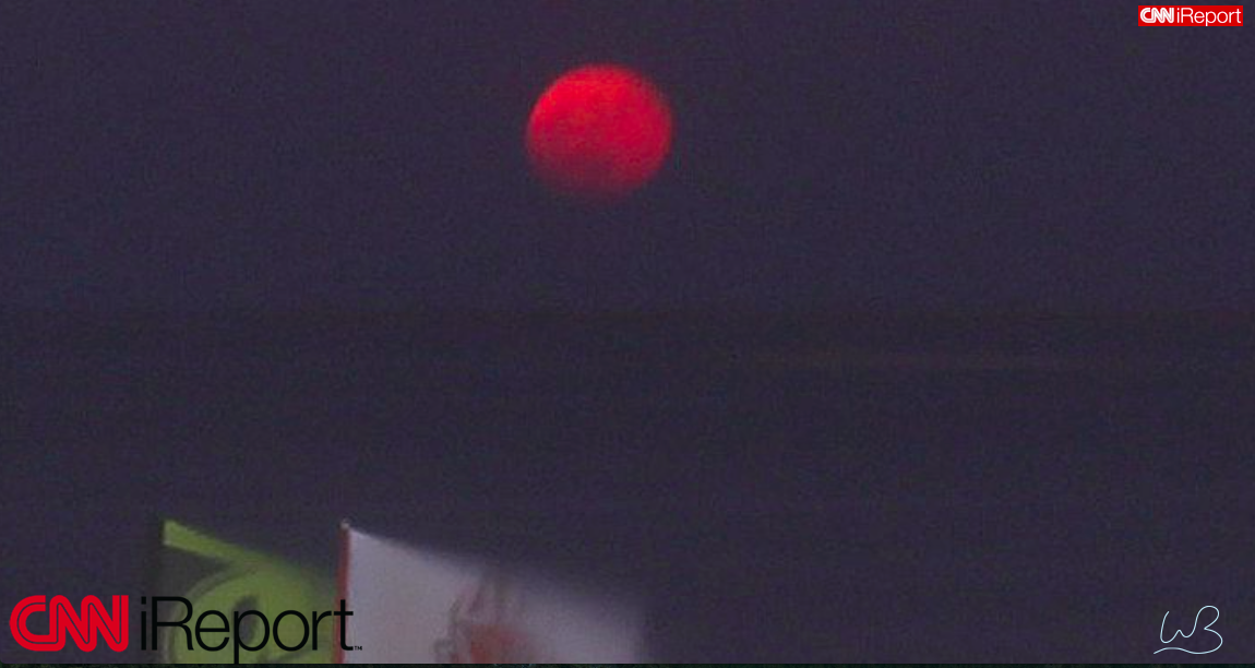 قمر الدم الاحمر ذي الحجه ١٤٣٧ / ٢٠١٦