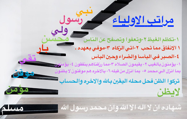 مراتب الاولياء