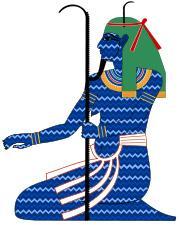 قابيل الدجال المهجن متنكر في صفه ادريس تحت اسم هرمس هرم