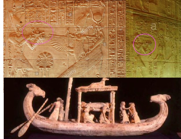 السيسي في معبد ازيس